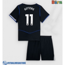 Fotballdrakt Barn Chelsea Jamie Gittens #11 Tredjedraktsett 2025-26 Kortermet (+ Korte bukser)